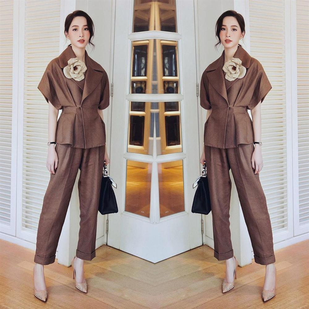 Hoa hậu Thu Thảo hiếm hoi xuất hiện, tăng cân nhưng càng nhuận sắc, mặn mà hơn Ảnh 4