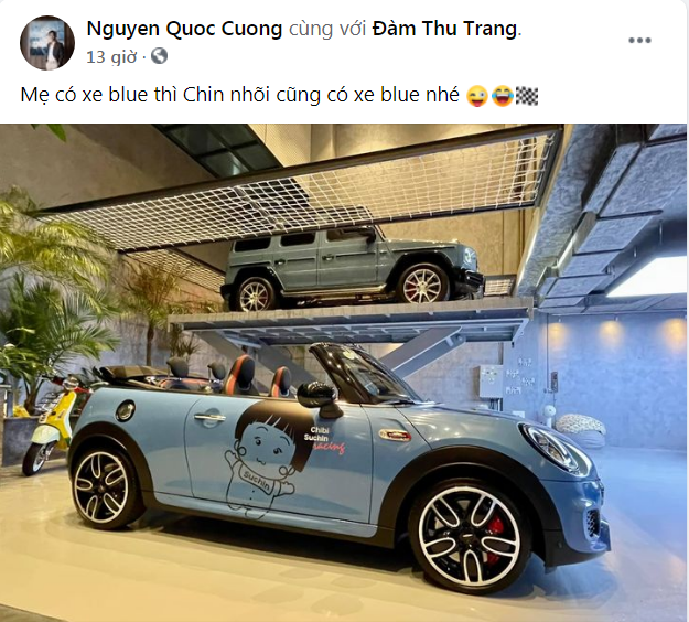 Cường Đô La tặng siêu xe tiền tỷ cho gon gái chưa đủ, còn làm điều 'đốn tim' dân mạng Ảnh 1 Cường Đô La tặng siêu xe tiền tỷ cho gon gái chưa đủ, còn làm điều 'đốn tim' dân mạng Ảnh 1