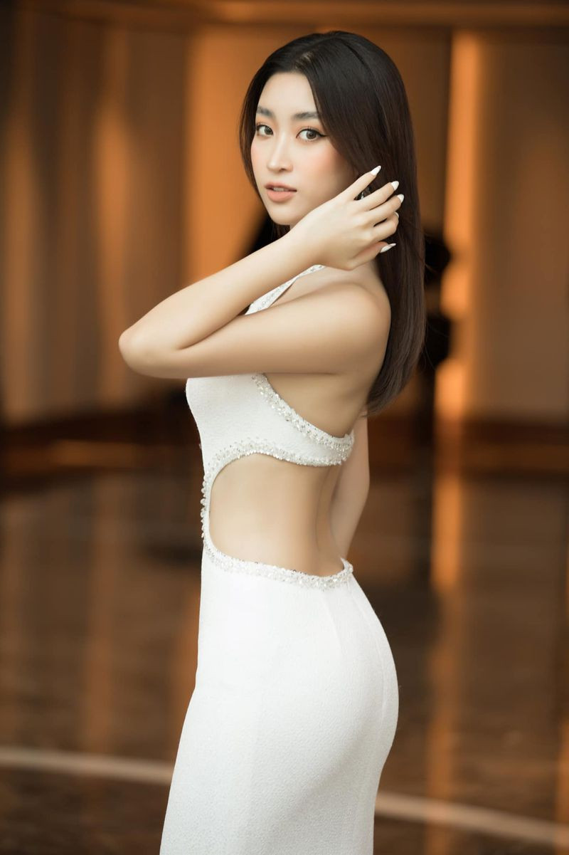 Xin chụp hình chung, khách mời hành động kém duyên khiến Đỗ Mỹ Linh khó xử ngay trên thảm đỏ Ảnh 1