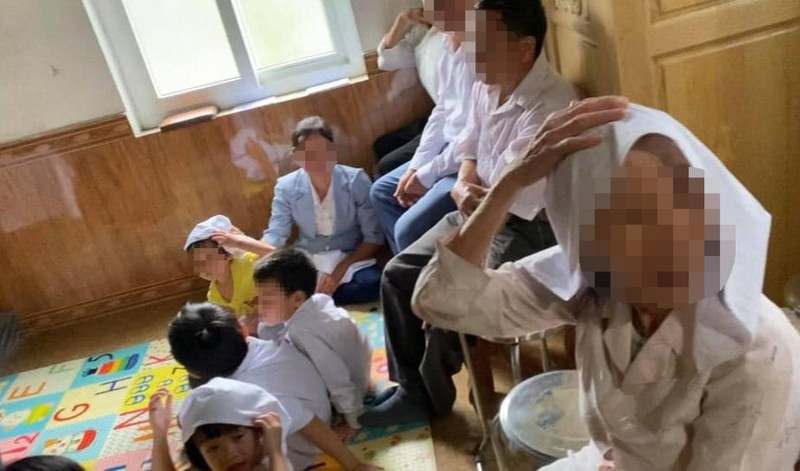 Nhóm người lớn lôi kéo trẻ em tụ tập, truyền tà đạo 'Hội thánh Đức chúa trời mẹ' Ảnh 1