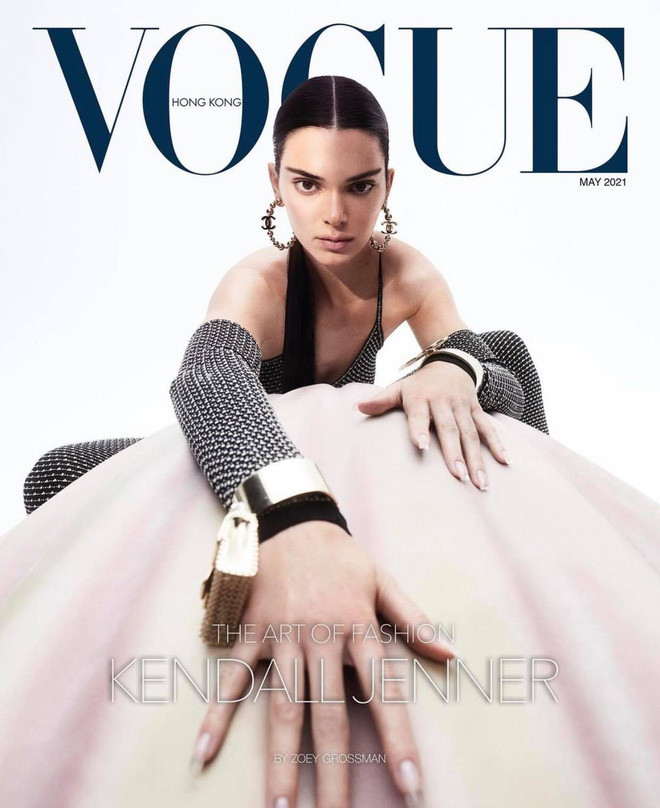 Thần thái chân dài triệu đô Kendall Jenner trên bìa Vogue Hong Kong gây tranh cãi Ảnh 1