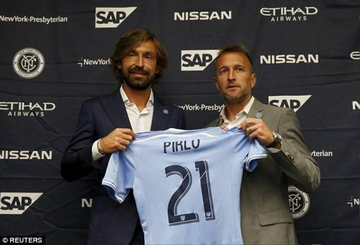 Andrea Pirlo so tài với Kaka tại MLS vào cuối tuần