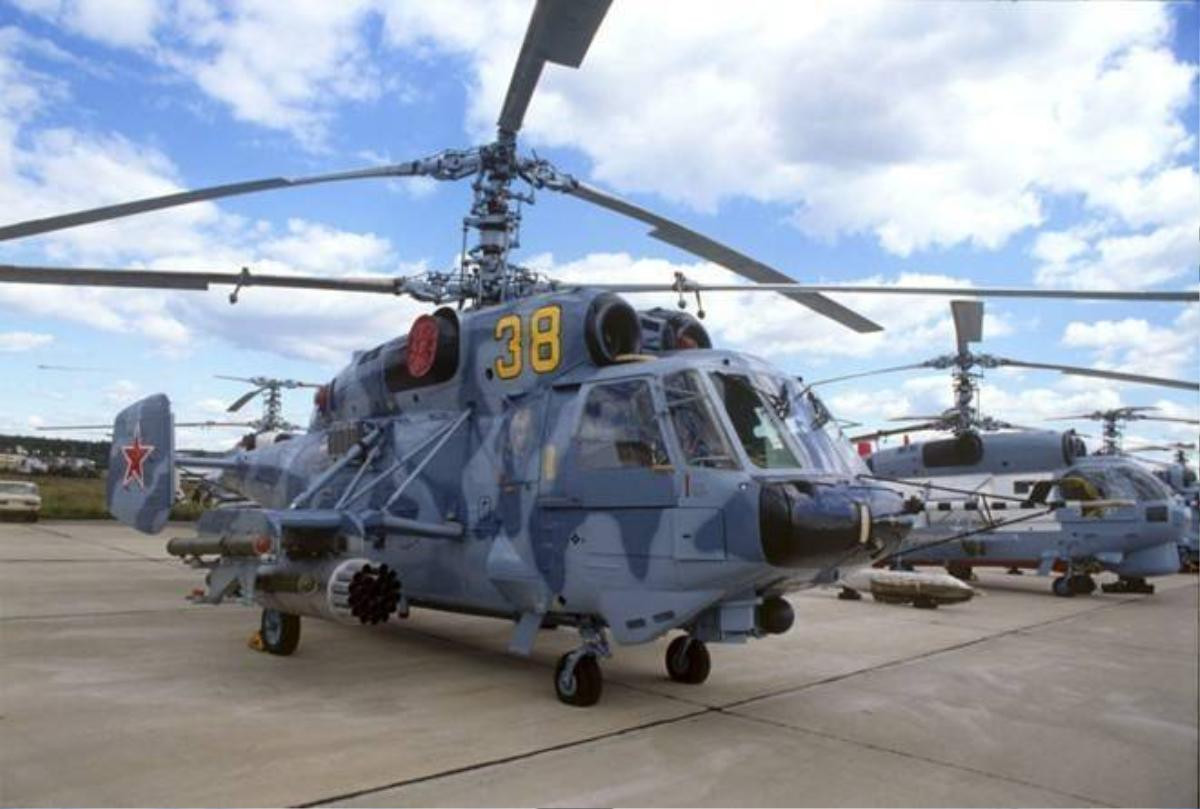 Kamov Ka-29 là trực thăng có thể cất cánh từ tàu sân bay và thực hiện nhiệm vụ chi viện hỏa lực cho các cuộc đổ bộ đánh chiếm bờ biển.