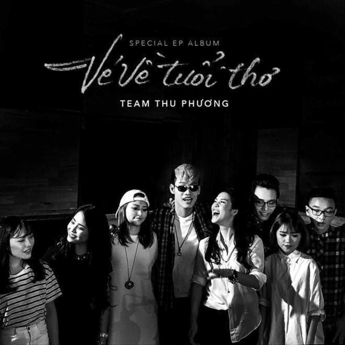 Hình ảnh ấn tượng của đội Thu Phương trong album mới.