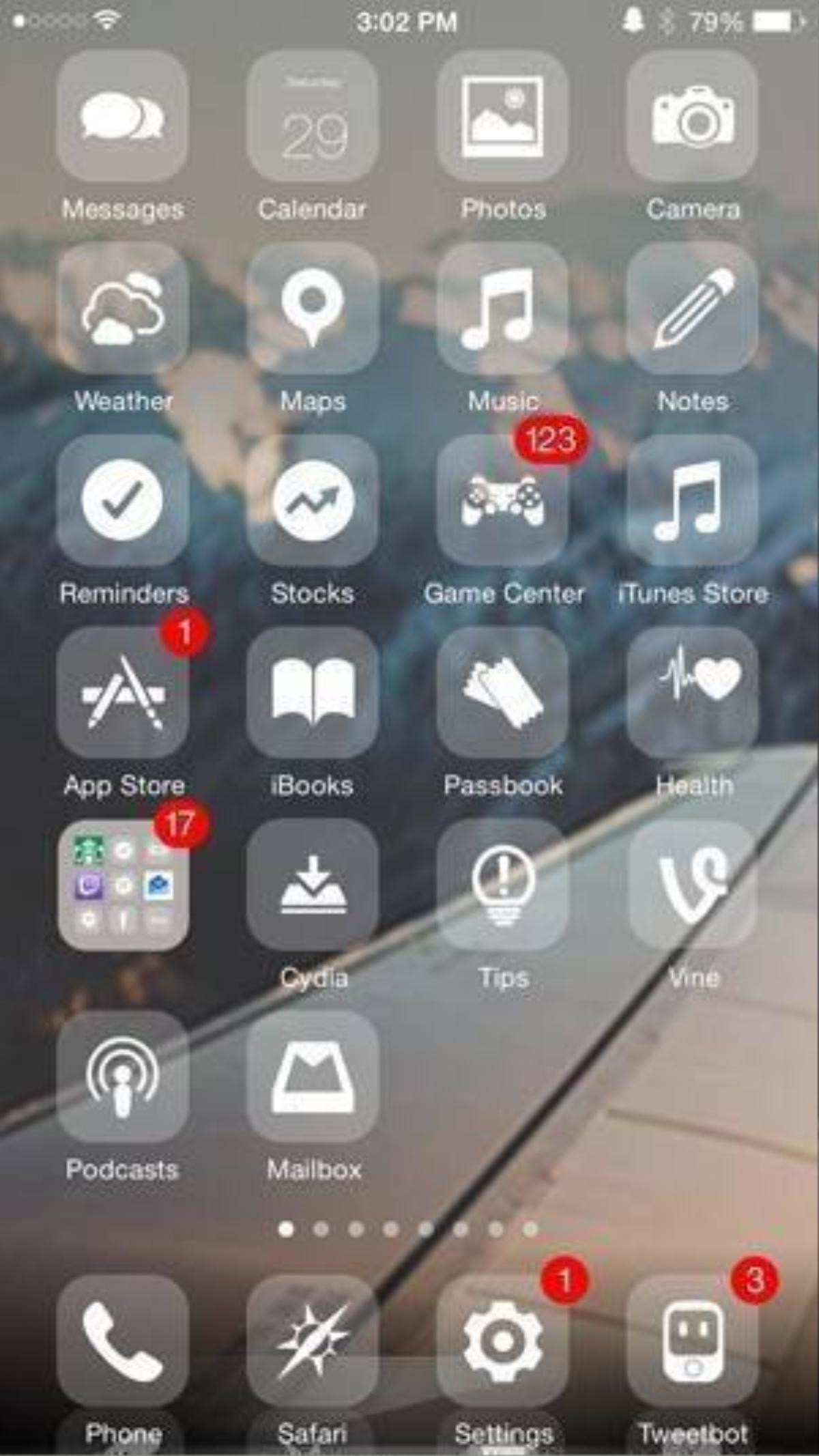 Hướng dẫn làm icon iPhone 6 trong suốt