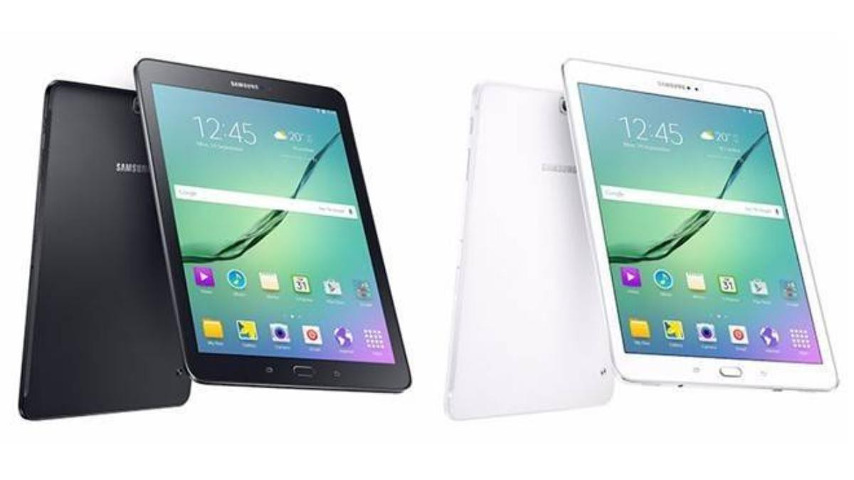 Bộ đôi Samsung Galaxy Tab S2 8.0 và Samsung Galaxy Tab S2 9,7. Ảnh: SamSung.