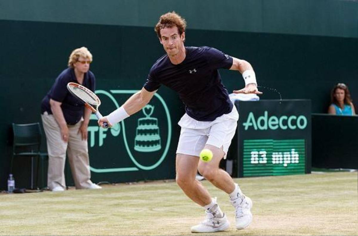 Murray giúp Vương quốc Anh vào bán kết Davis Cup sau 34 năm