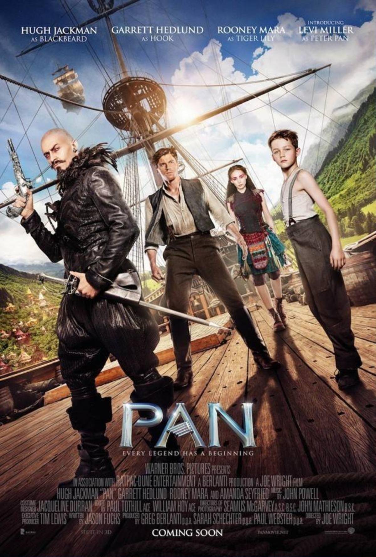 Hang Én xuất hiện trong trailer mới của 'Pan'