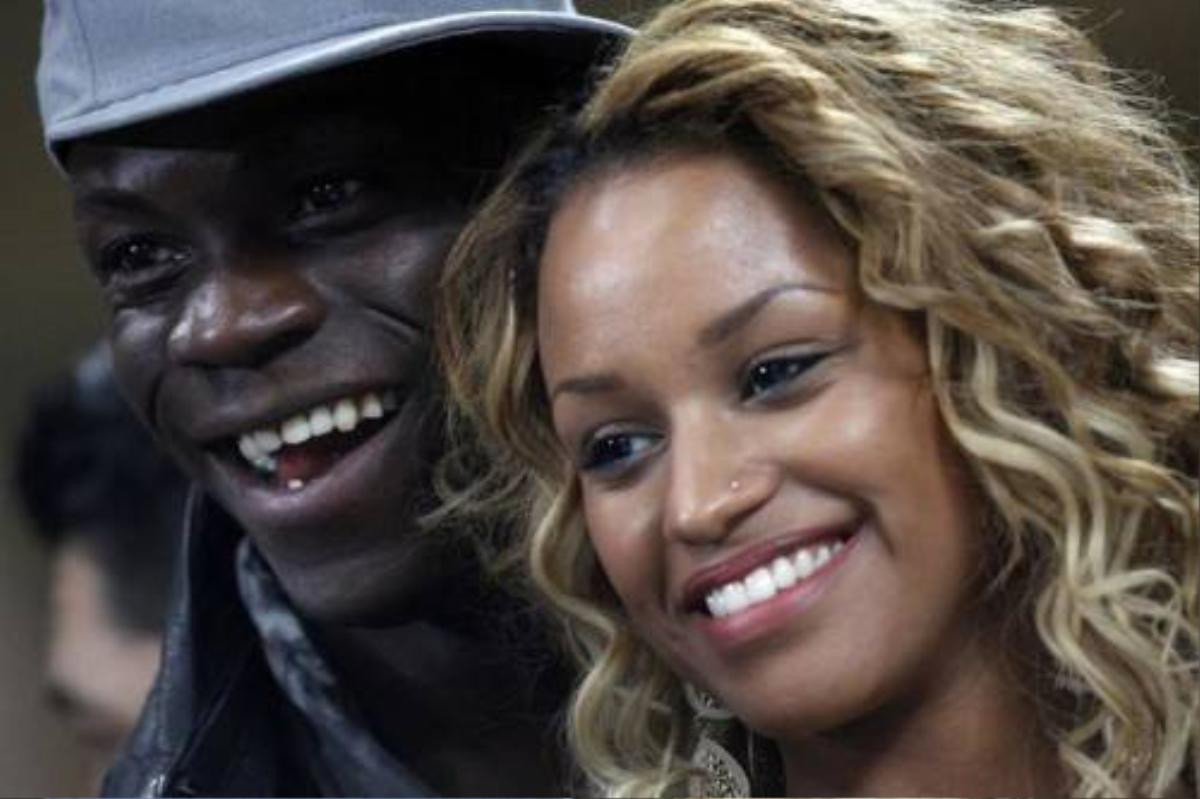 Hình ảnh mặn nồng của Balotelli và Fanny bây giờ chỉ còn là quá khứ