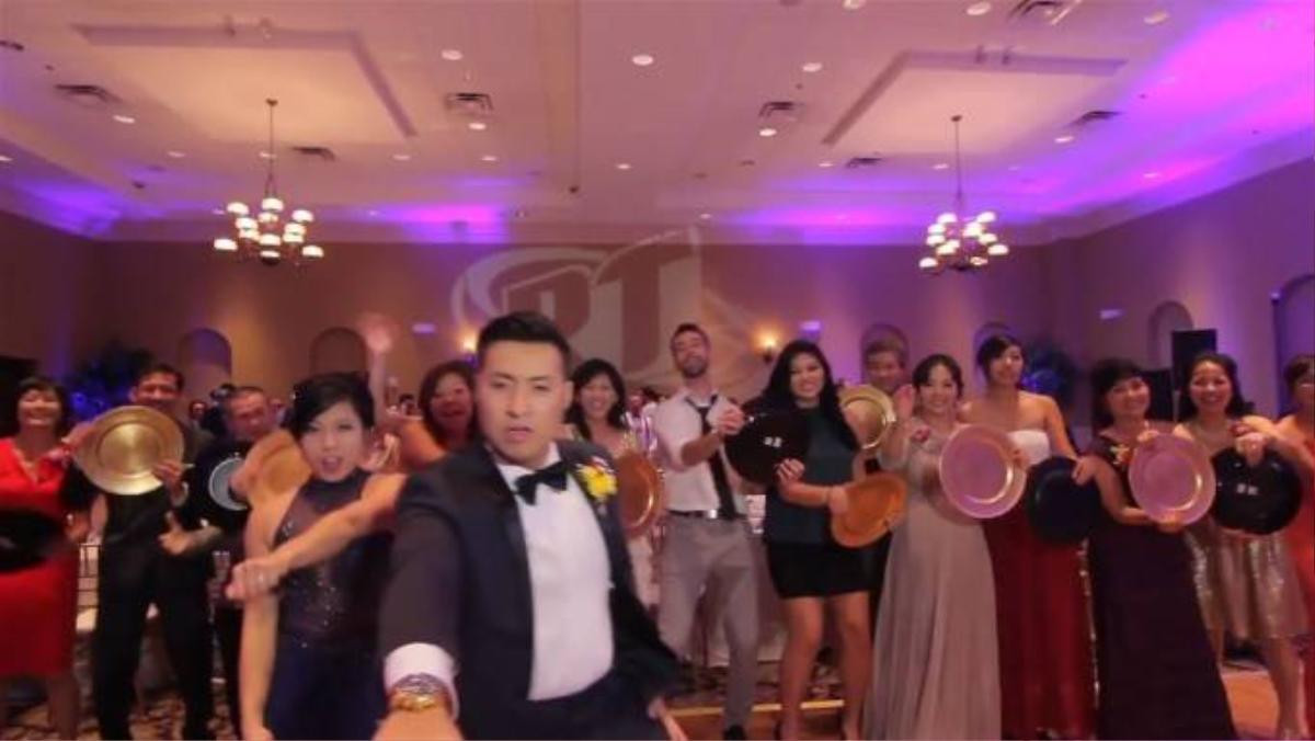 EPIC WEDDING MUSIC VIDEO WITH 250 GUESTS IN ONE TAKE! - YouTube (720p).Still005