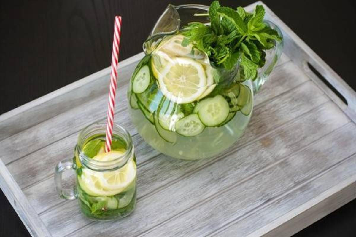 Loại thức uống này còn được gọi bằng cái tên là nước detox.