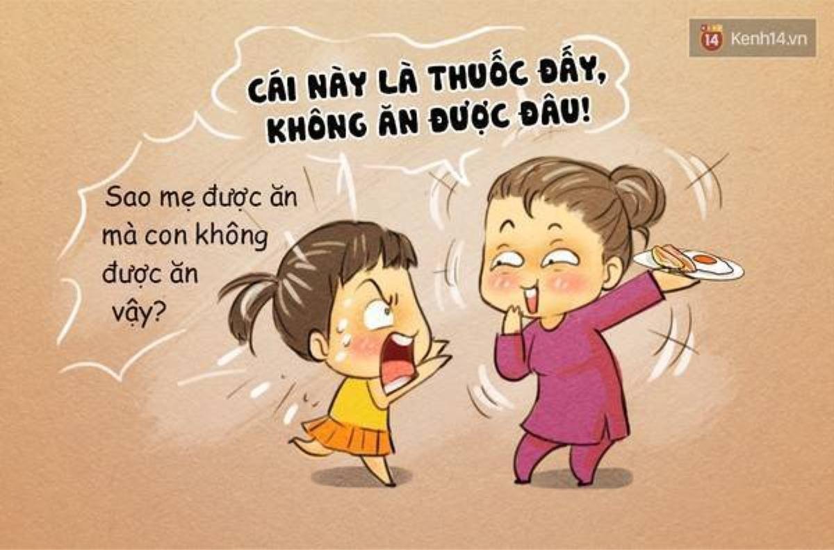 Cái gì cũng là thuốc hết, đắng nghét, không ăn được đâu huhu.