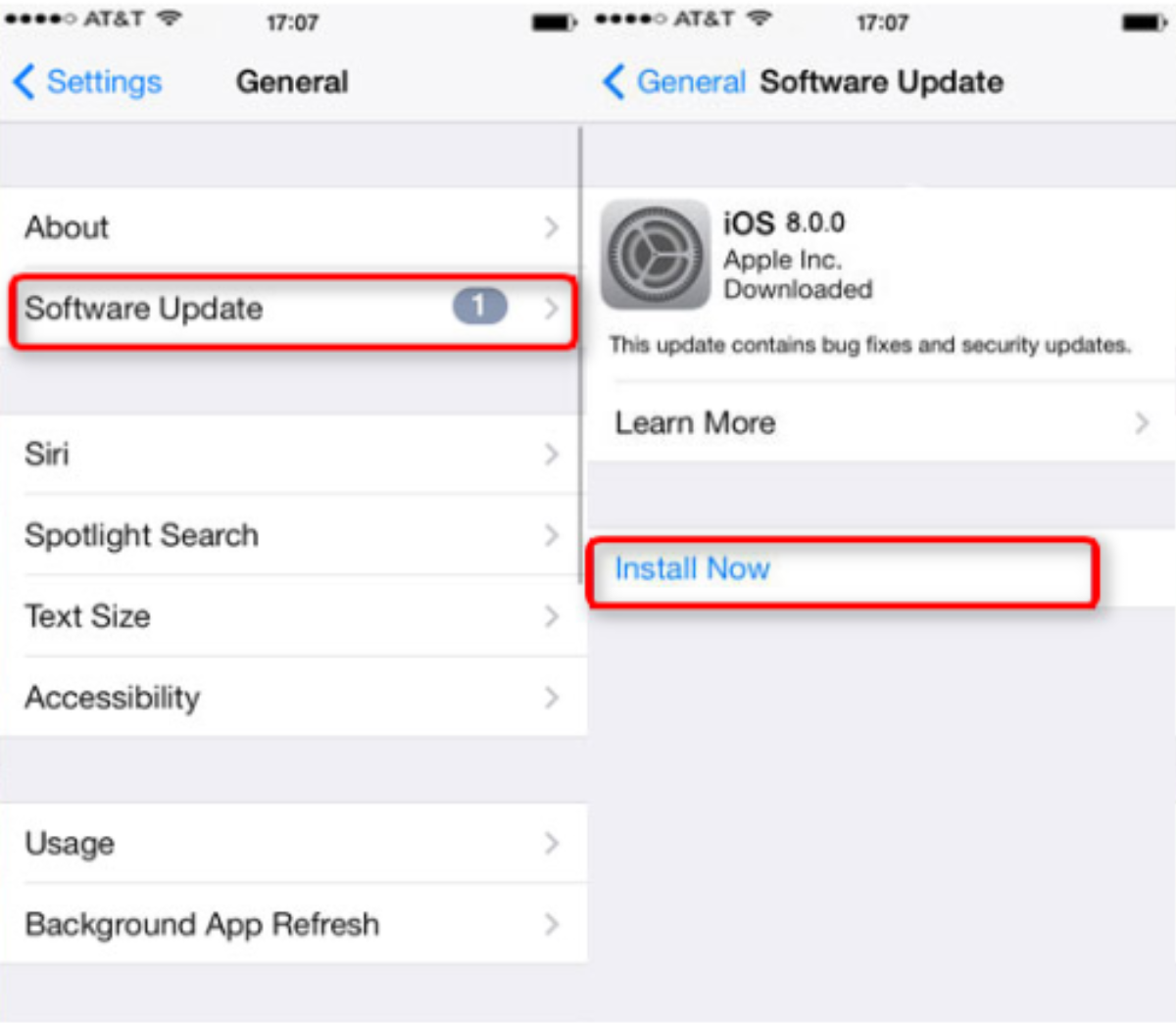 Hãy nâng cấp máy lên íP 8.4.1 trước khi nghĩ đến iOS 9