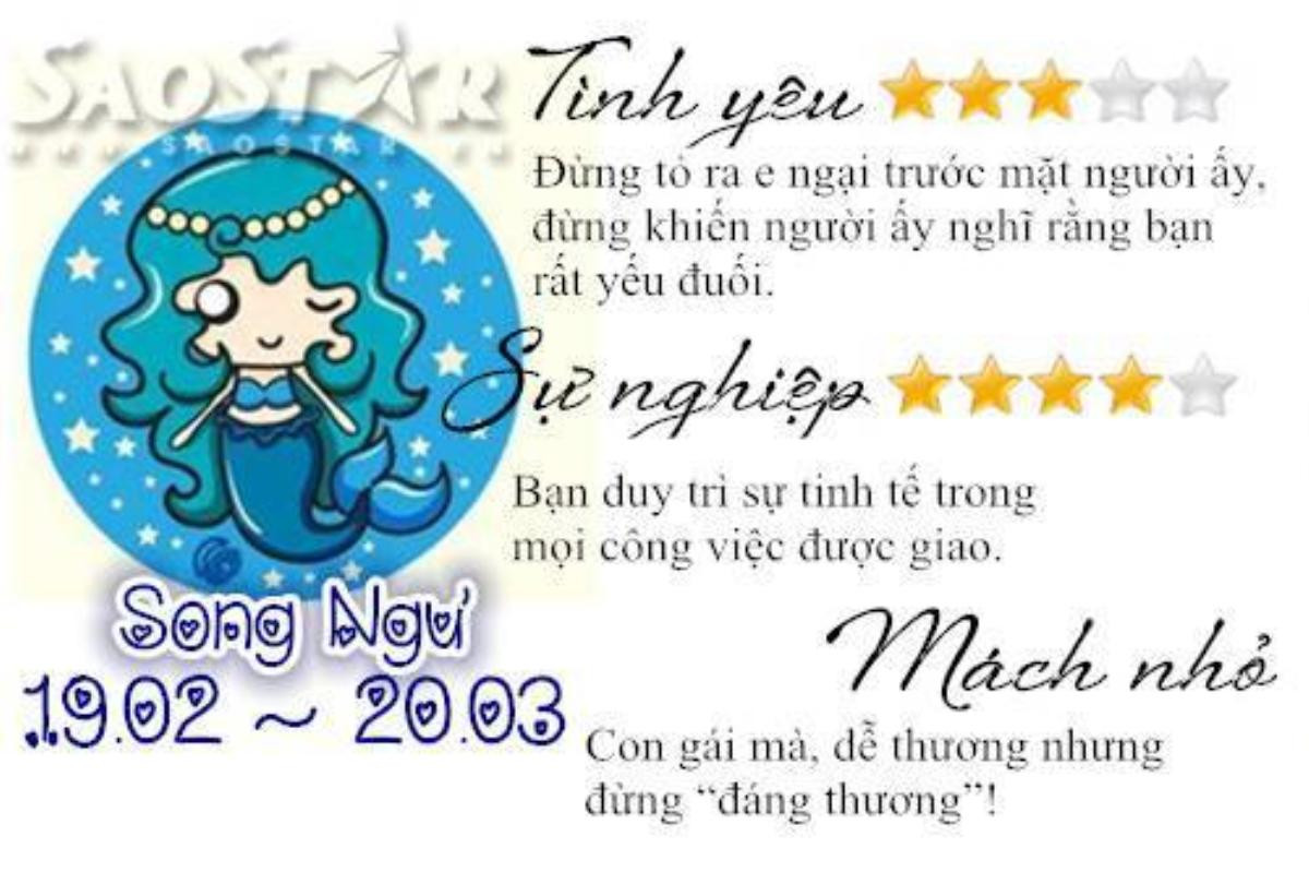 Thứ Bảy 19/9: Song Ngư hãy dễ thương, đừng đáng thương! Ảnh 12