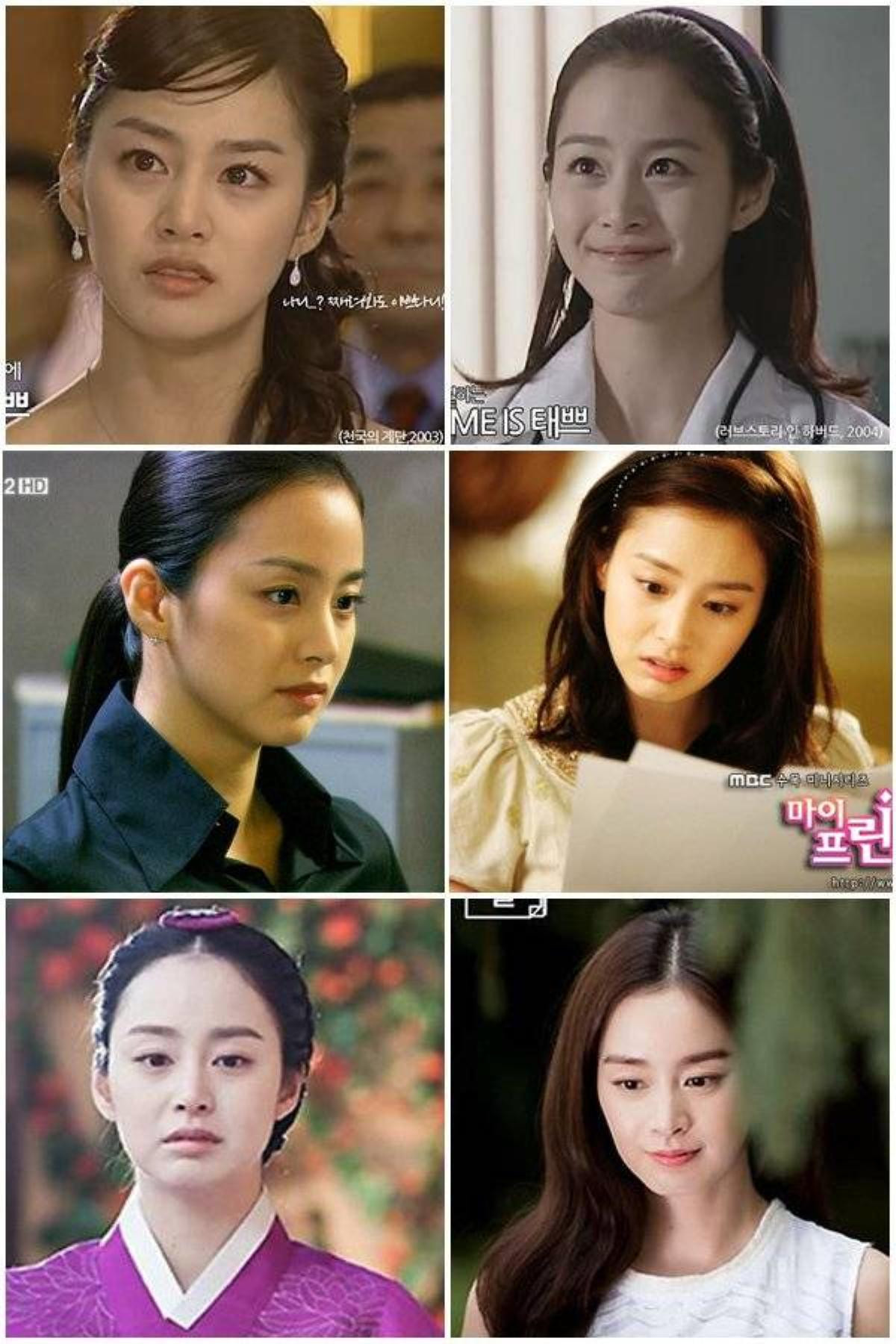 6 vai diễn thành công trên màn ảnh nhỏ của Kim Tae Hee trong 12 năm qua.