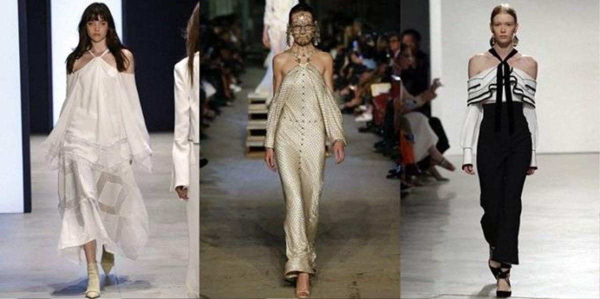 Các mẫu thiết kế của Derek Lam, Givenchy và Proenza Schouler.