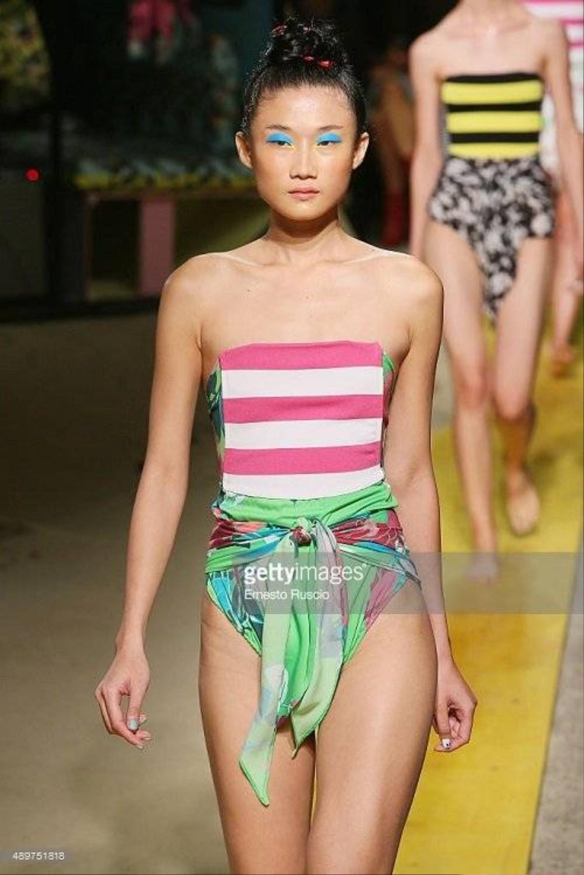 A model walks the runway during the Isola Marras fashion show as part of Milan Fashion Week Spring/Summer 2016 on September 24, 2015 in Milan, Italy.