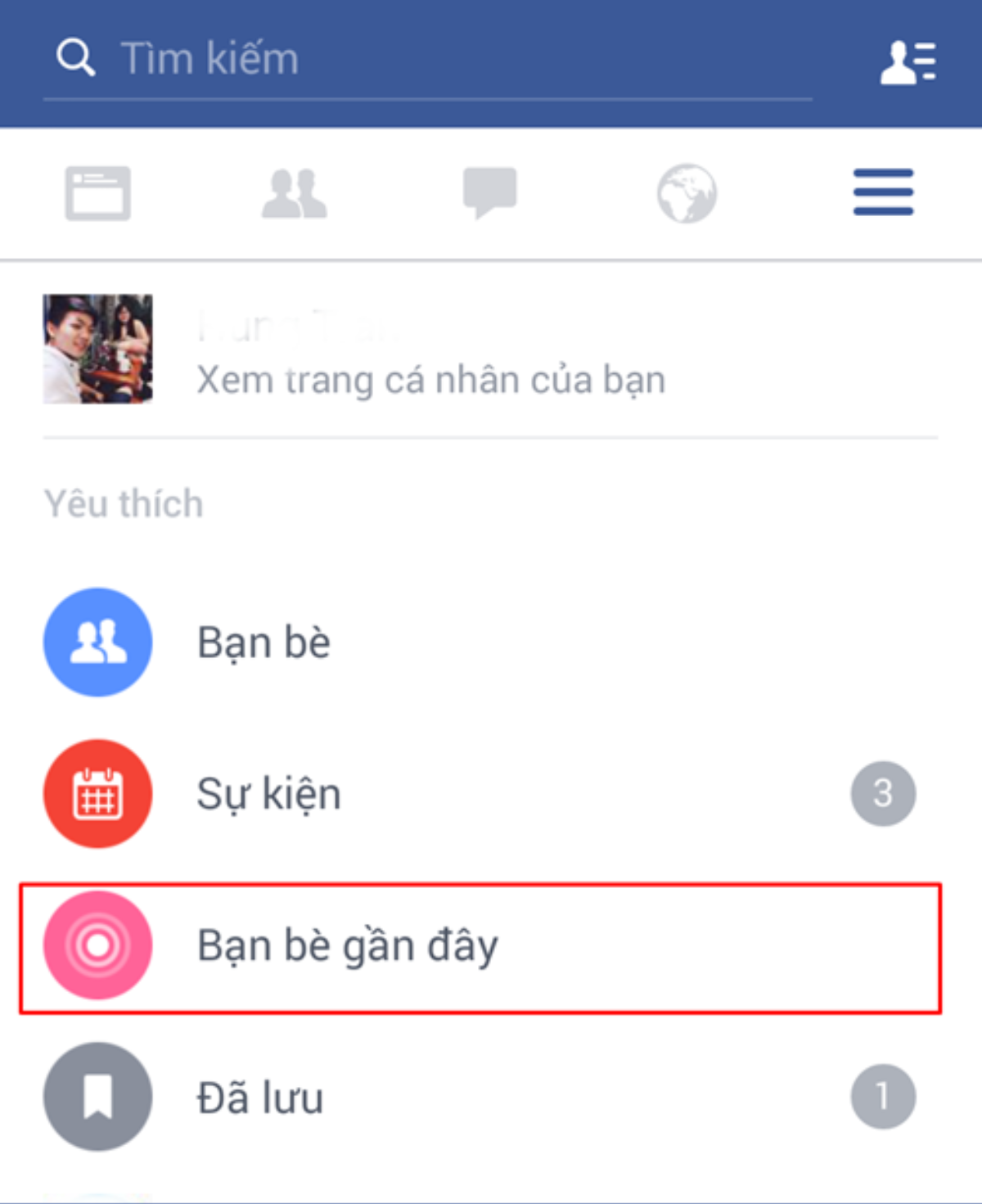 Tính năng mới được thêm vào Facebook sáng nay.