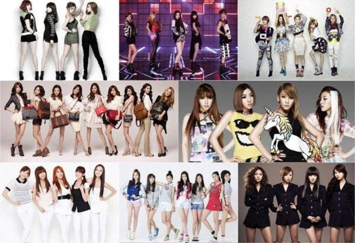 Các girl group Kpop