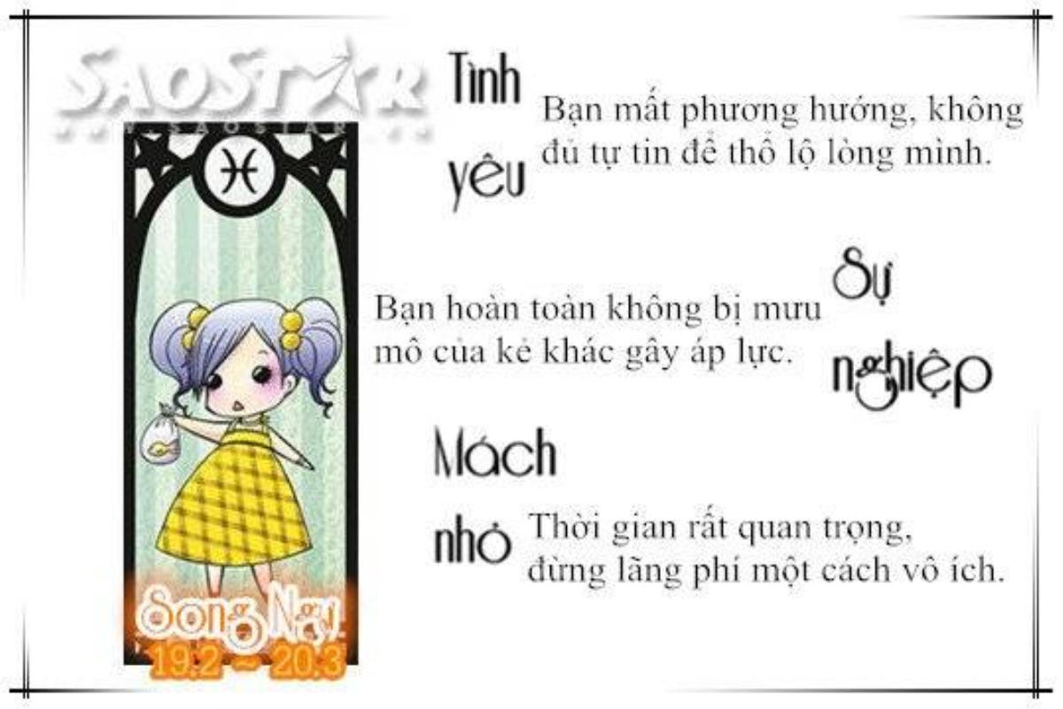 Thứ Bảy 3/10: Tình cảm Song Ngư rối như tơ vò Ảnh 12