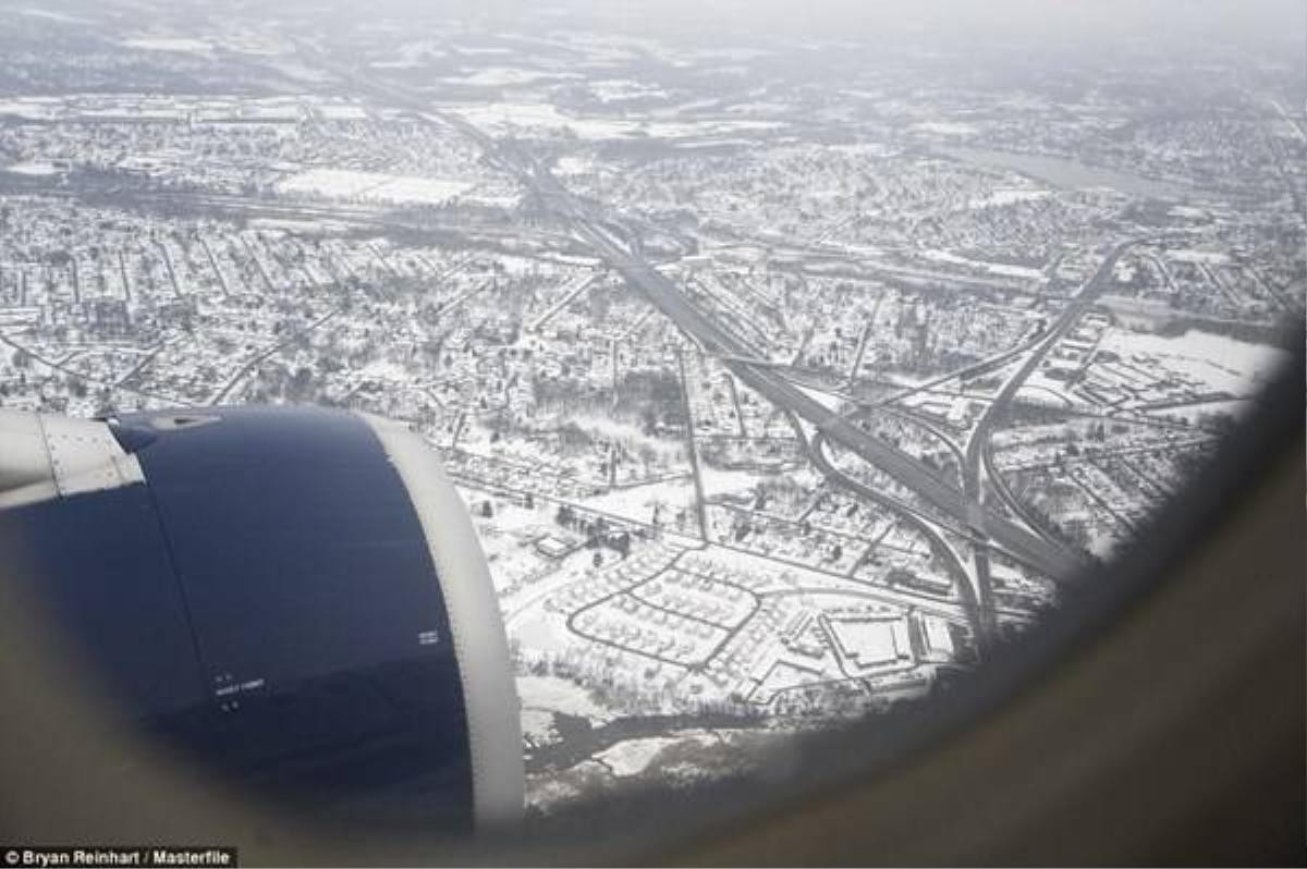 Thành phố cổ kính Salzburg, Áo chìm trong tuyết trắng.