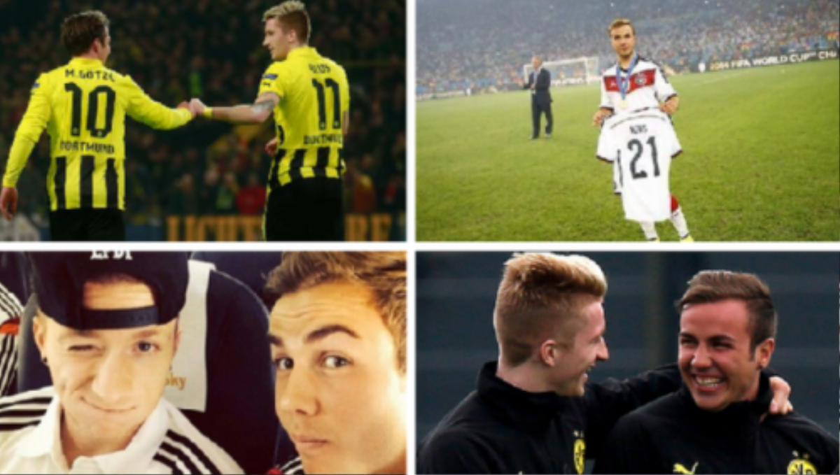 Mario Gotze và Marco Reus