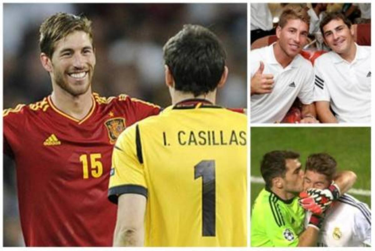 Sergio Ramos và Iker Casillas