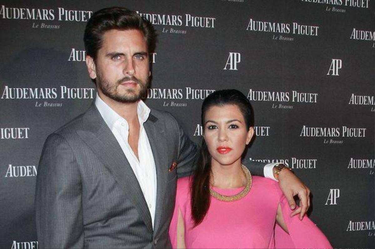 Scott Disick và Kourtney - chị gái Kim.