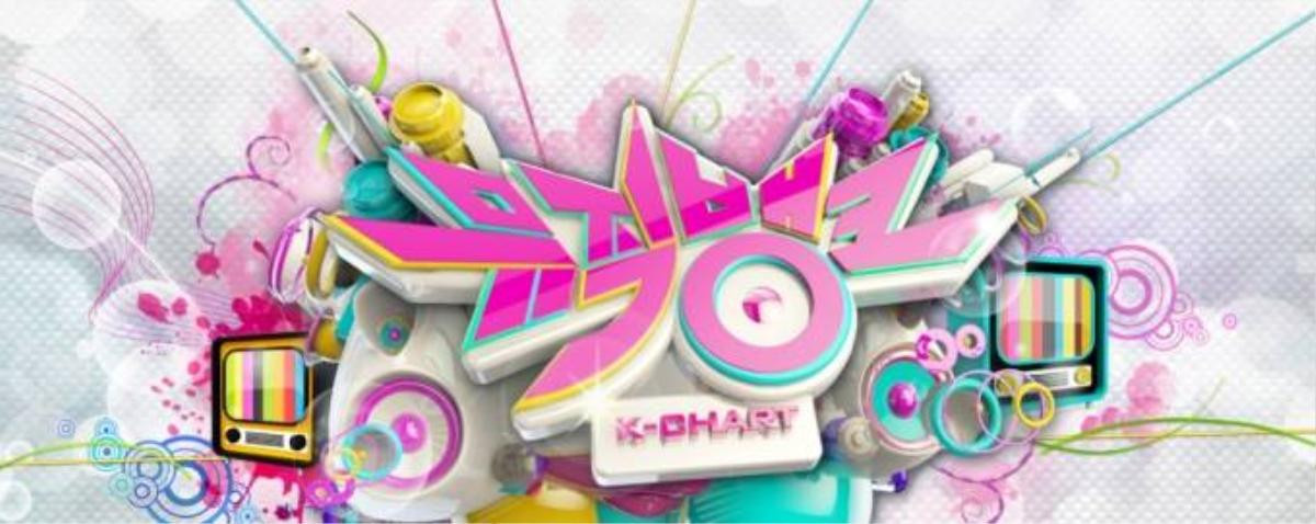 Music Bank - một trong những chương trình ca nhạc lớn của Hàn Quốc. 