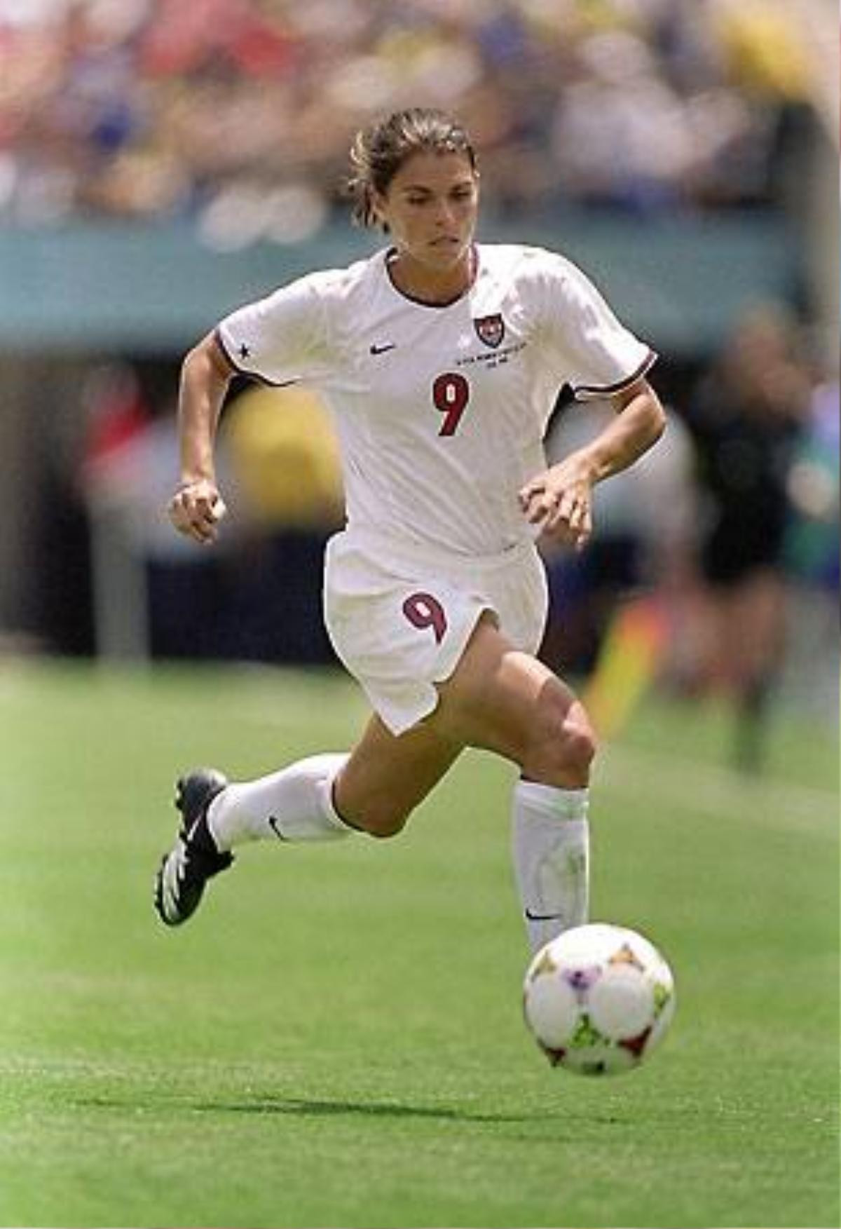 Mia Hamm là cầu thủ nữ vĩ đại của nước Mỹ.