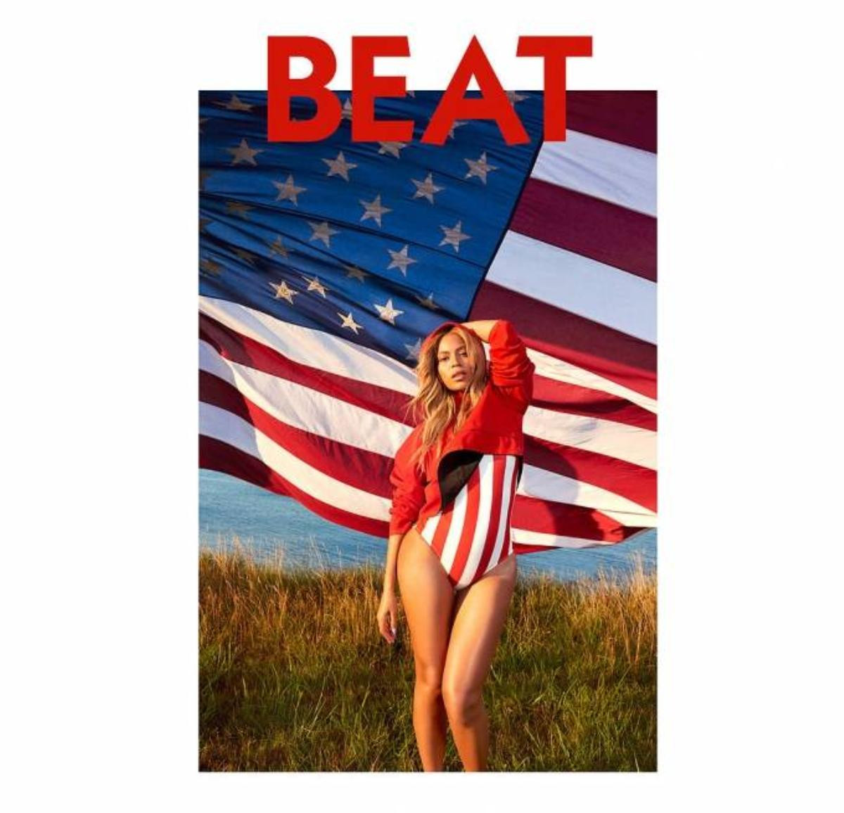 Beyonce vừa trở thành ngôi sao của tạp chí âm nhạc Beat số tháng 10/2015. Trong ấn phẩm này, nữ ca sĩ lần đầu tiên trả lời phỏng vấn sau 2 năm im ắng. 