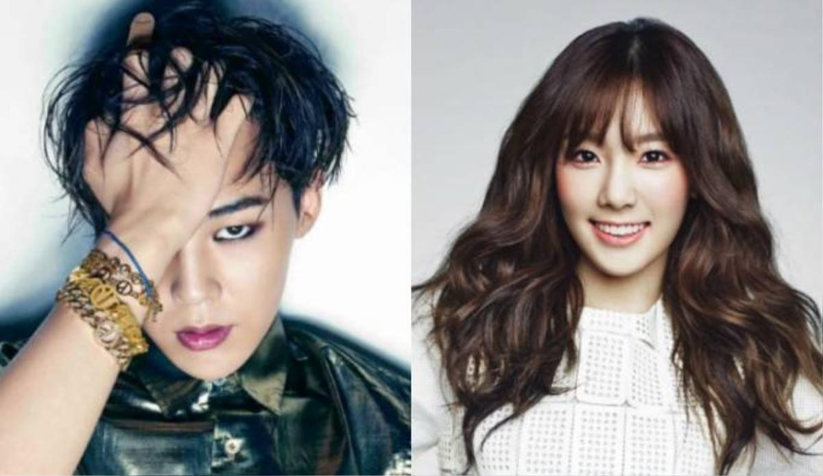 G-Dragon và Taeyeon.