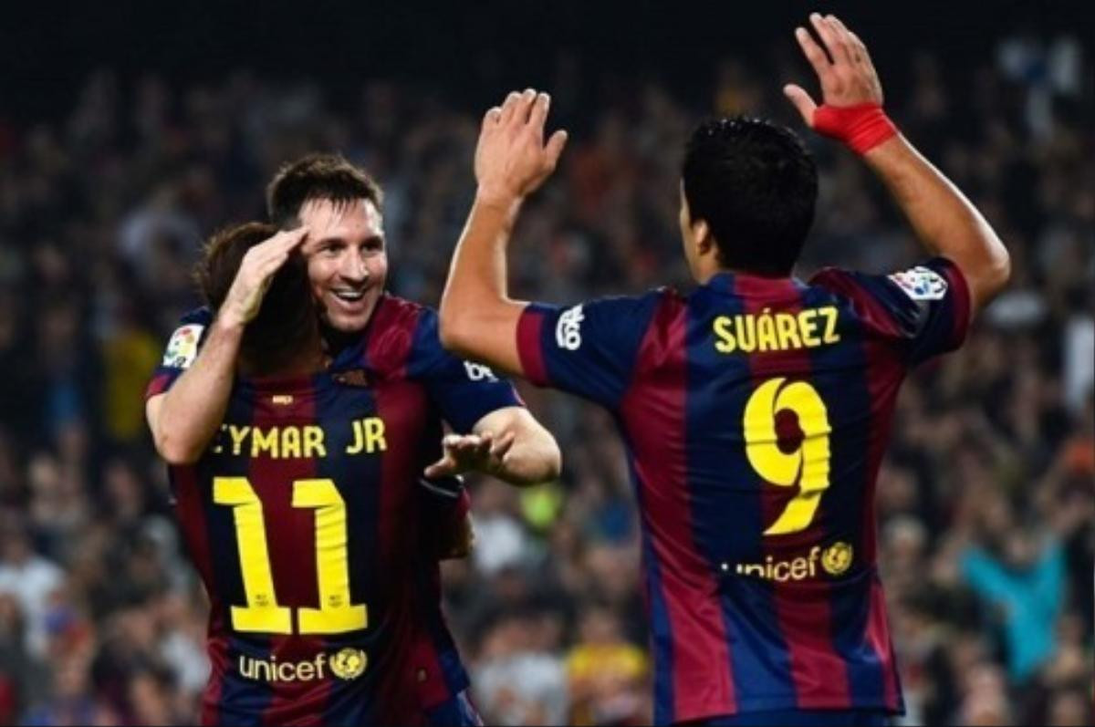 Messi - Neymar - Luis Suarez (2)