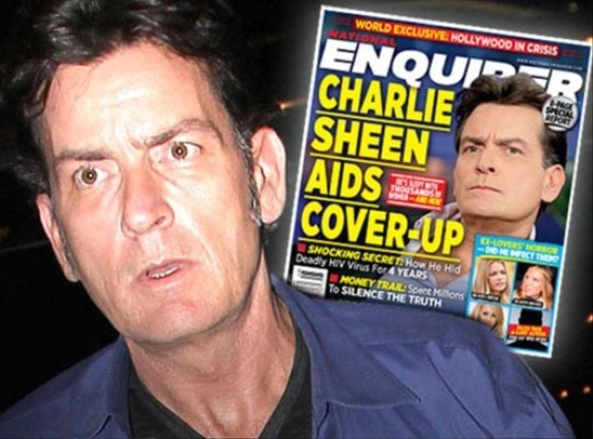 Charlie Sheen nhiễm HIV và sẽ công bố bệnh tật trên truyền hình. 