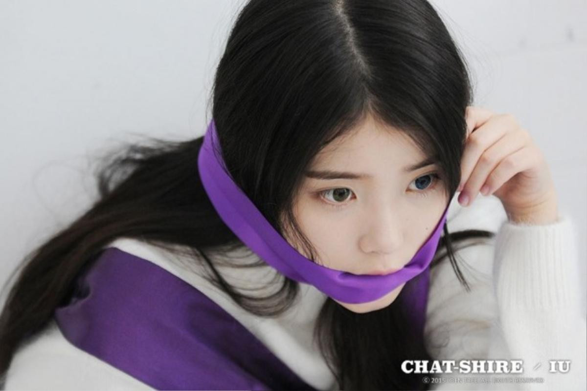 IU với album tai tiếng Chat-Shire gây ồn ào trong Kpop vừa qua.