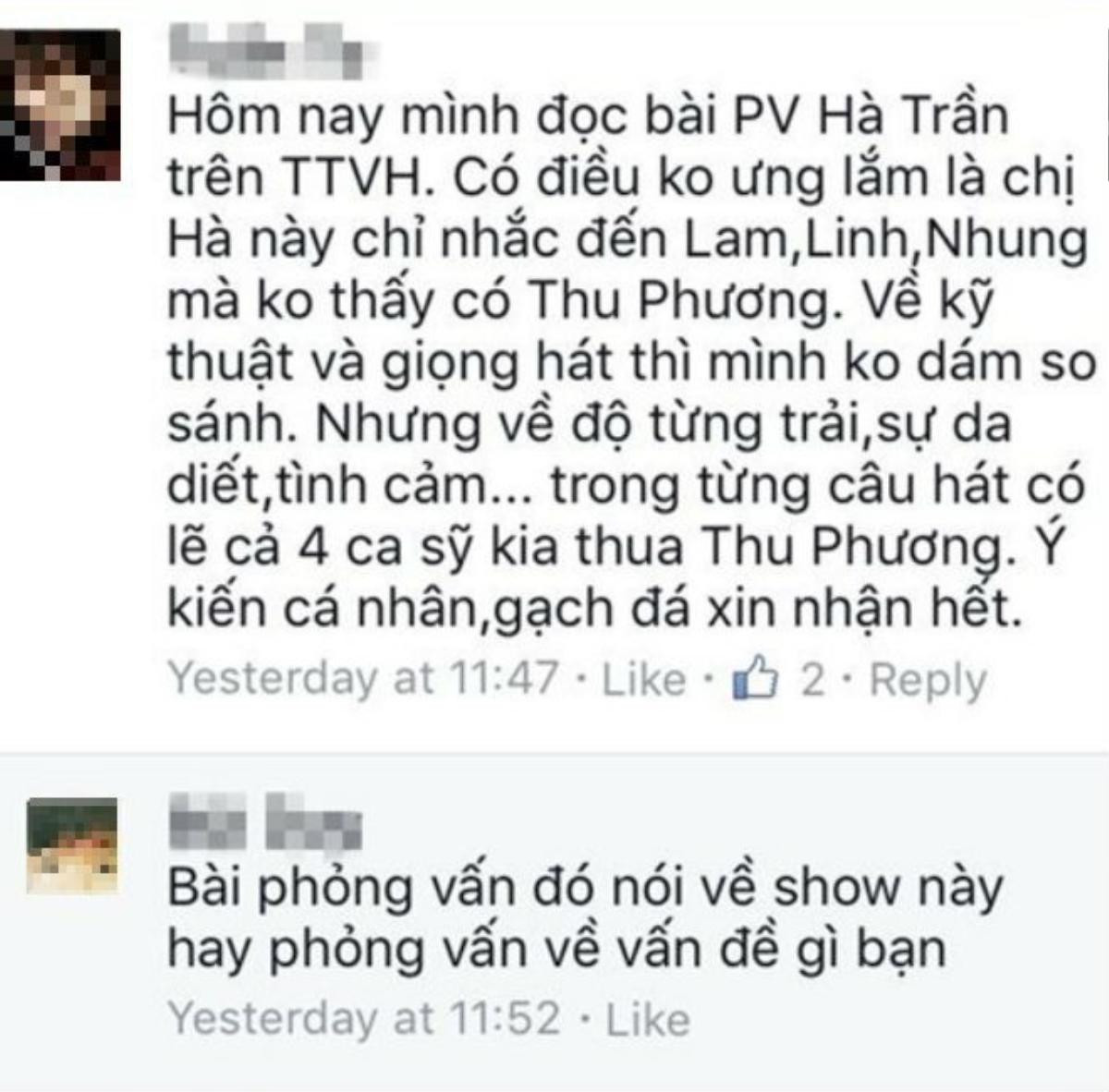 Thắc mắc của một thành viên trên diễn đàn âm nhạc.