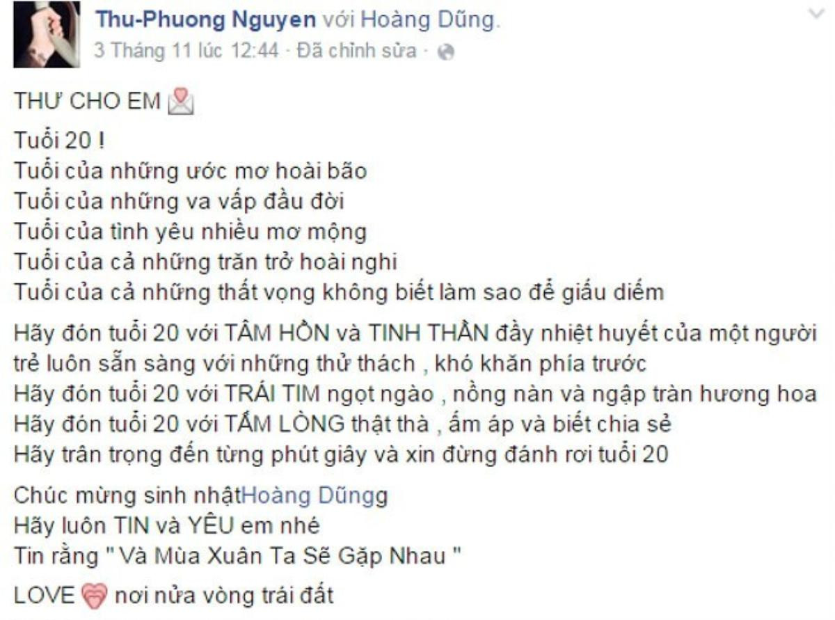 Chị làm thơ chúc mừng sinh nhật học trò.