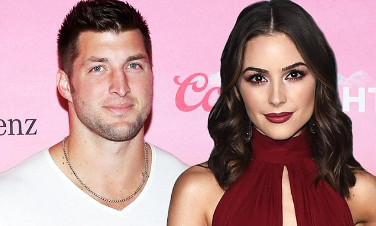 Olivia Culpo hẹn hò với tuyển thủ bóng bầu dục Tim Tebow được 2 tháng thì chia tay.