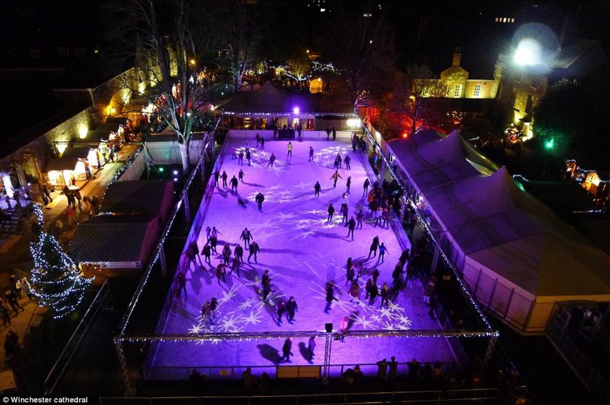 Winchester Cathedral Ice Rink, Winchester.