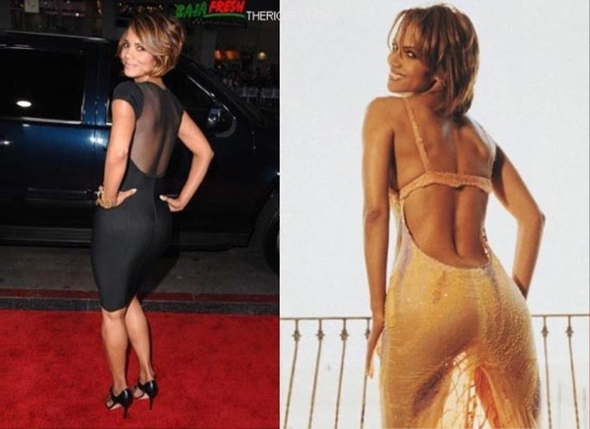 Halle Berry là một trong những nữ diễn viên có vòng ba đẹp nhất Hollywood.