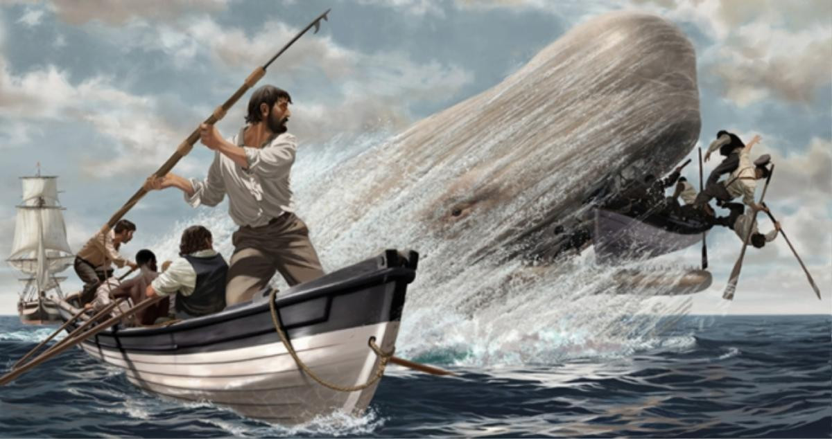 Tương truyền, Moby Dick là một con cá voi khổng lồ và hung dữ.