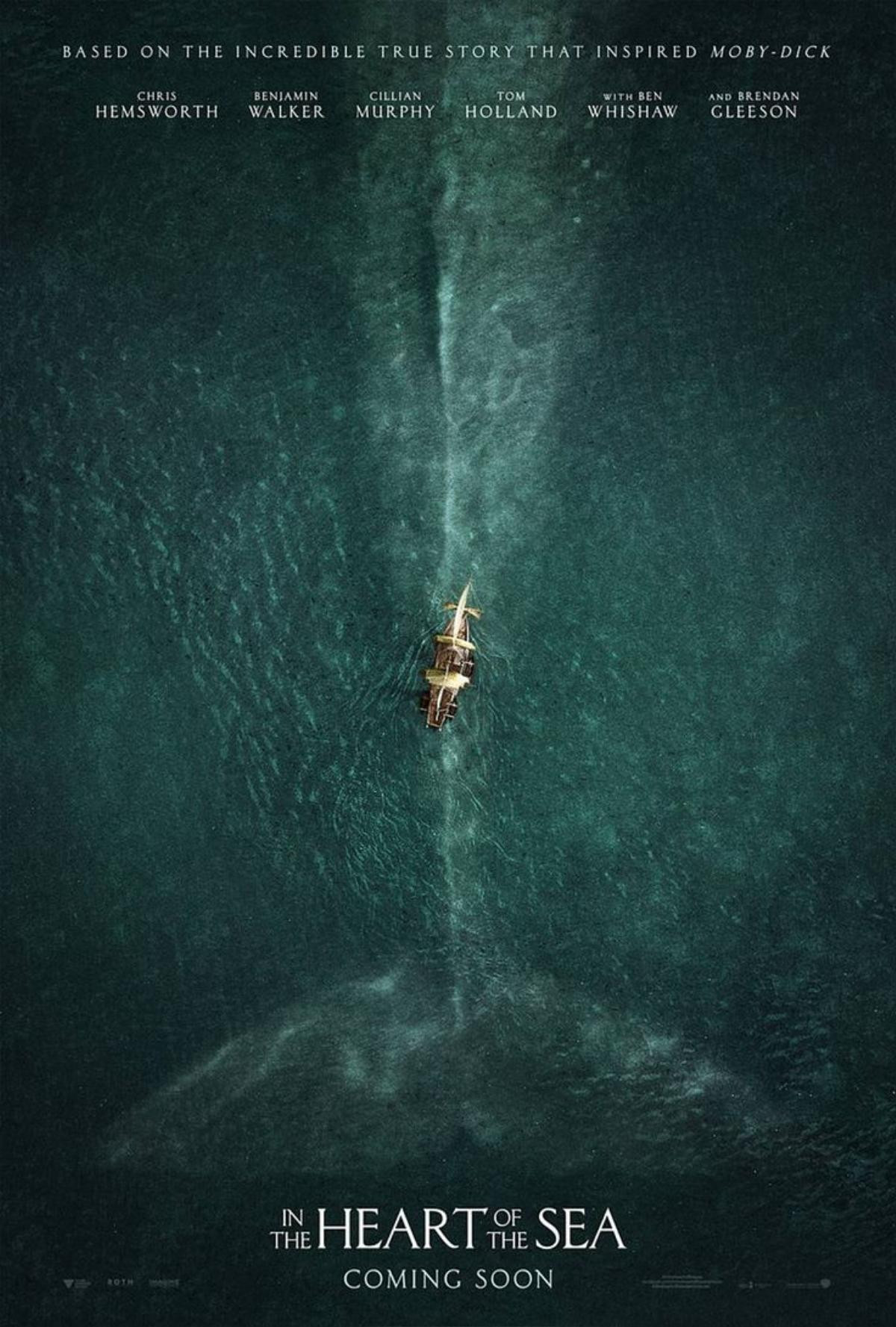 "In the heart of the sea" là tác phẩm mới nhất lấy cảm hứng từ quái thú đại dương,