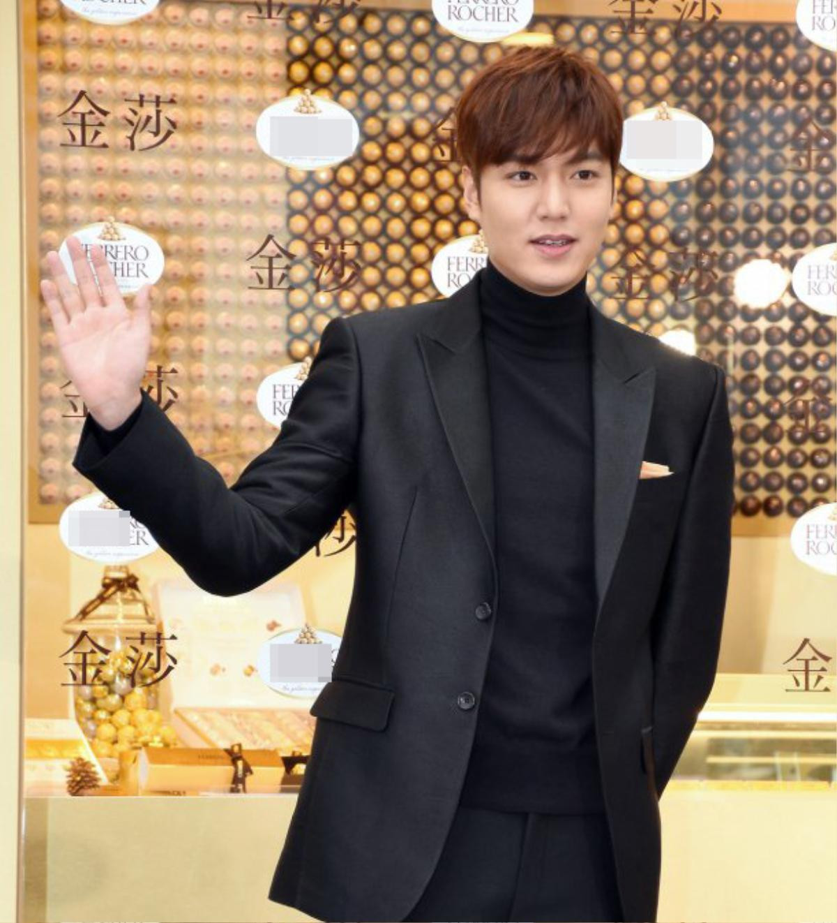 Lee Min Ho trong sự kiện ở Đài Loan hôm 14/12.