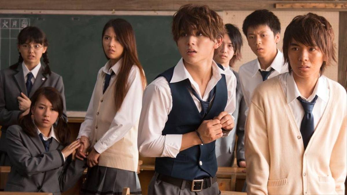 assassination classroom live action still students