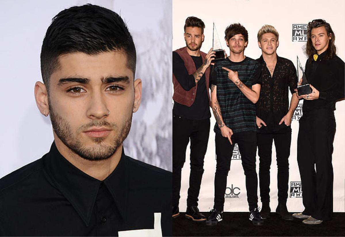  Zayn Malik rời One Direction trong những vụ cãi vã.