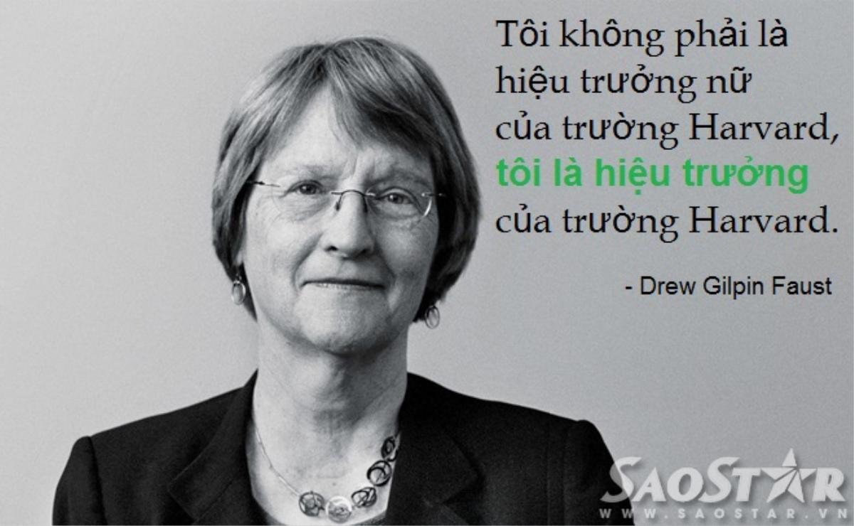 Tuyên bố của Drew Gilpin Faust.