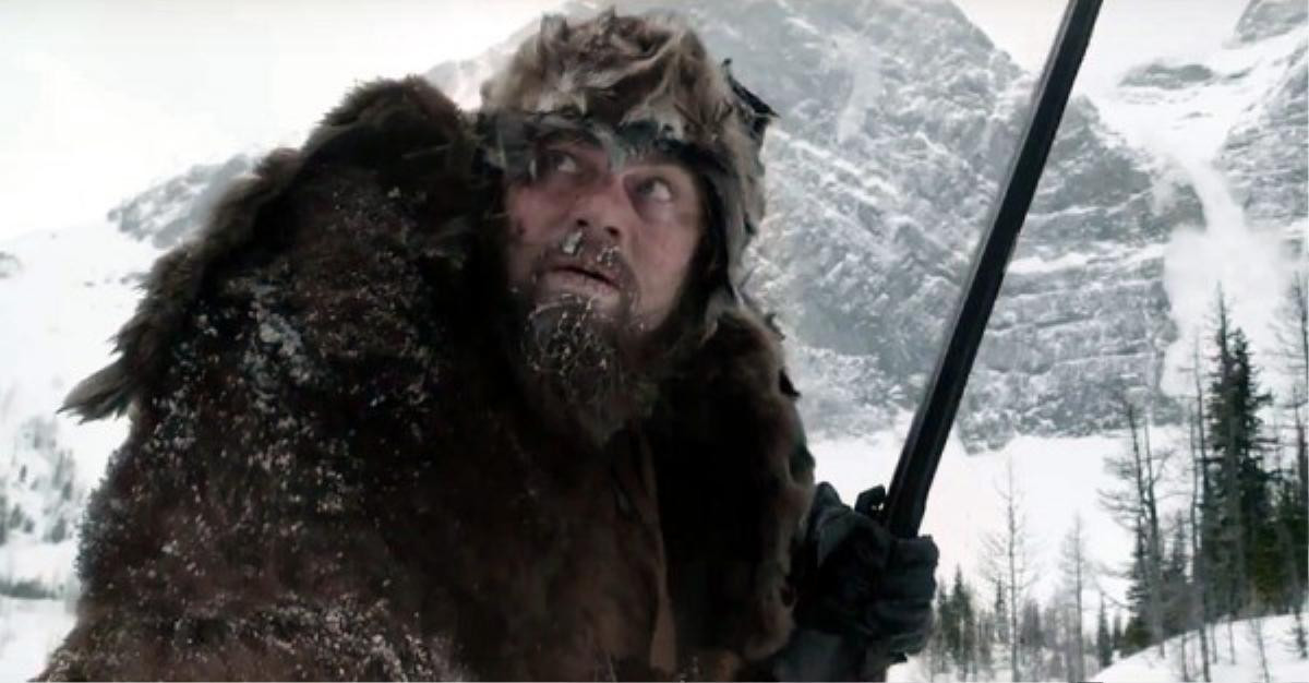 "The Revenant" được quay trong điều kiện hết sức khắc nghiệt của thiên nhiên Canada. 