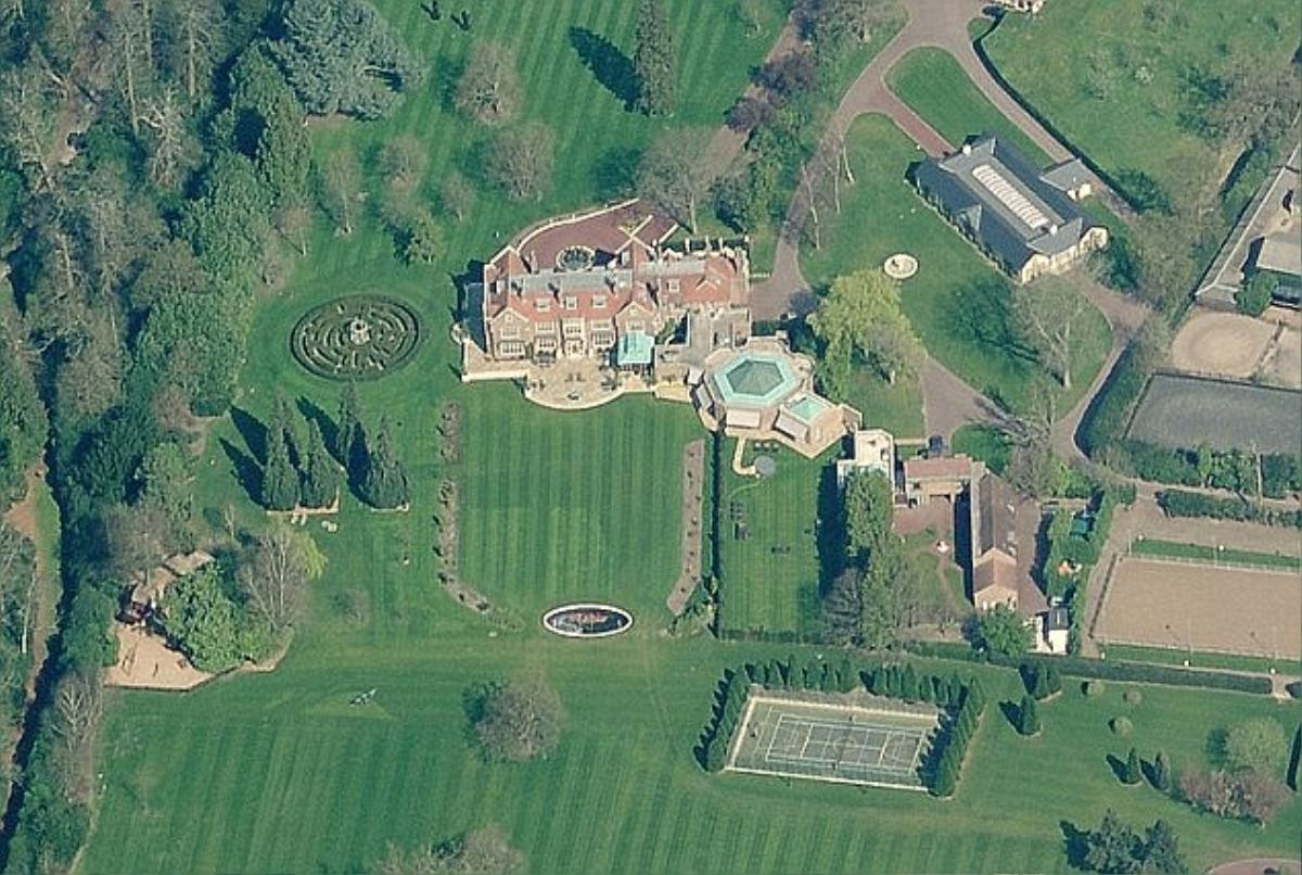 Bishopsgate House, Englefield Green, Egham, Surrey. TW20 0XT Walid Juffali divorce story ***INTERNET IMAGE FROM BING MAPS***