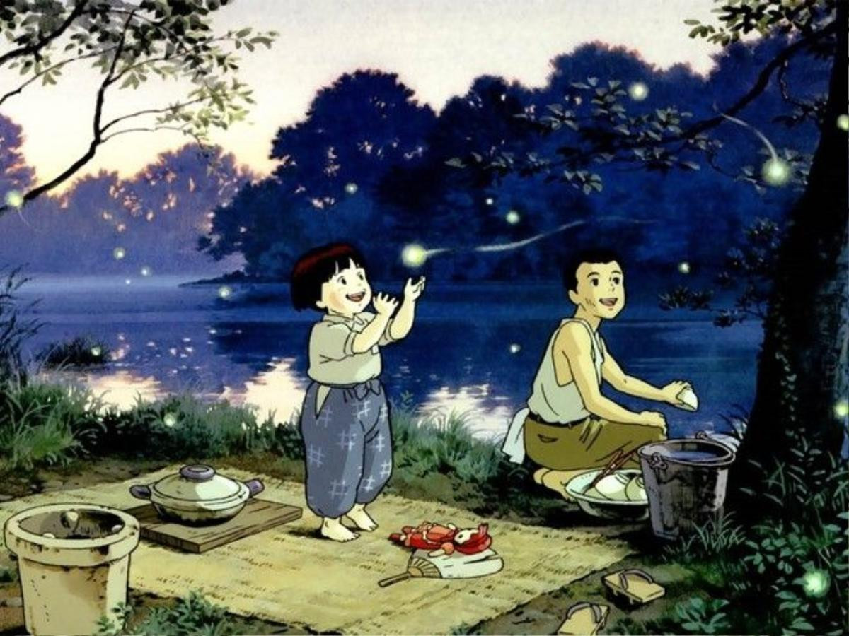 Dù có đói khổ, hai anh em Seita và Setsuko vẫn ở bên nhau