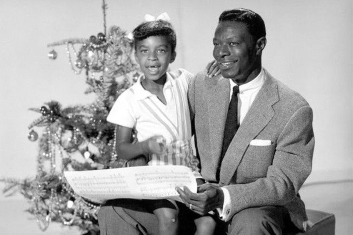 Natalie và cha - huyền thoại nhạc Jazz Nat King Cole.